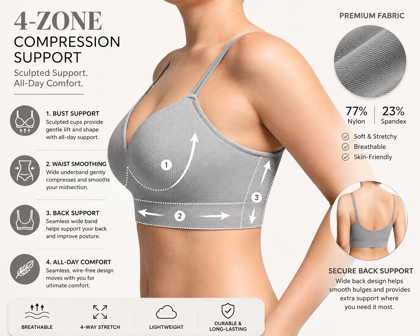 SmoothFit Seamless Bra