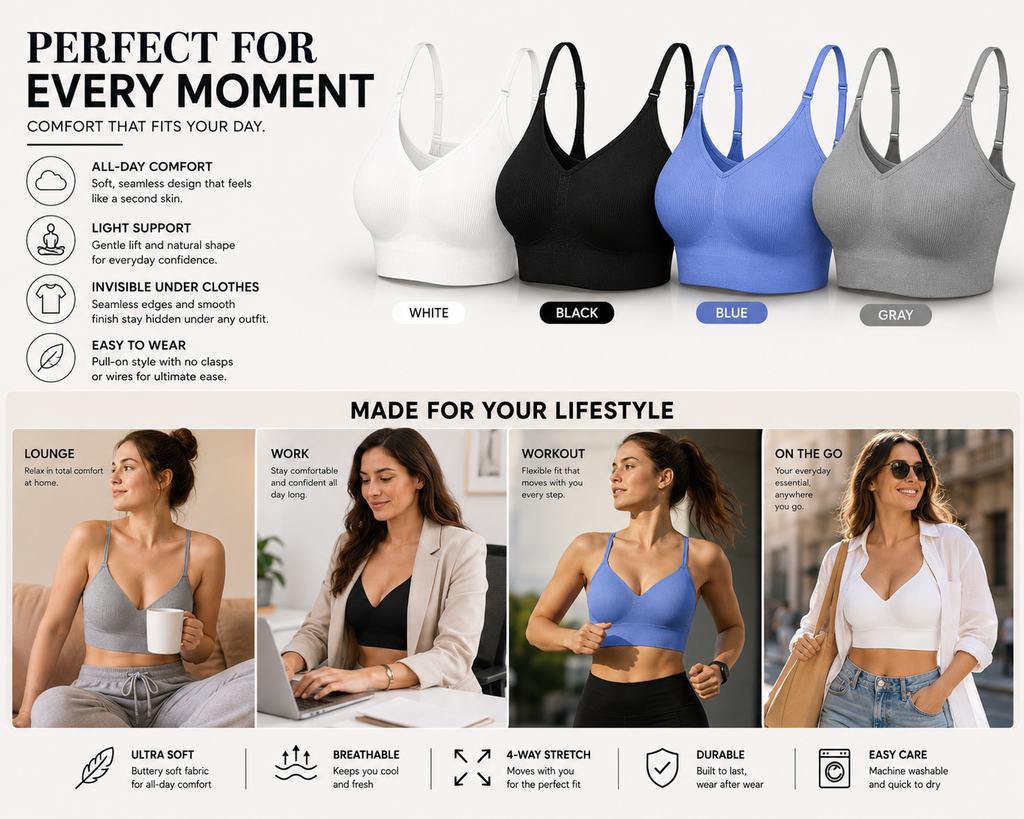 SmoothFit Seamless Bra